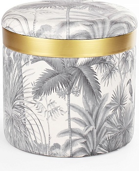 Пуф с крышкой Glasar 49-240C