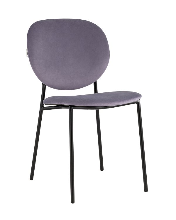 Стул Стенли велюр пыльно-сиреневый Stool Group