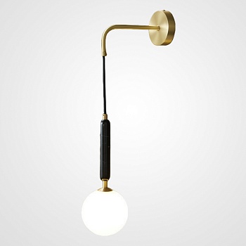 Настенный светильник PETIT B WALL Black by ImperiumLoft