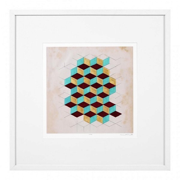 Гравюра Eichholtz Geometric Pattern Play set of 2 112751