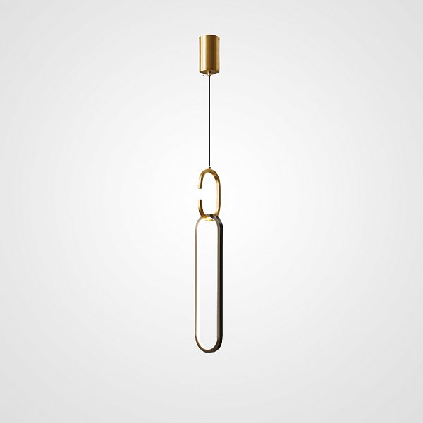 Подвесной светильник BERGEN B Black Brass by ImperiumLoft