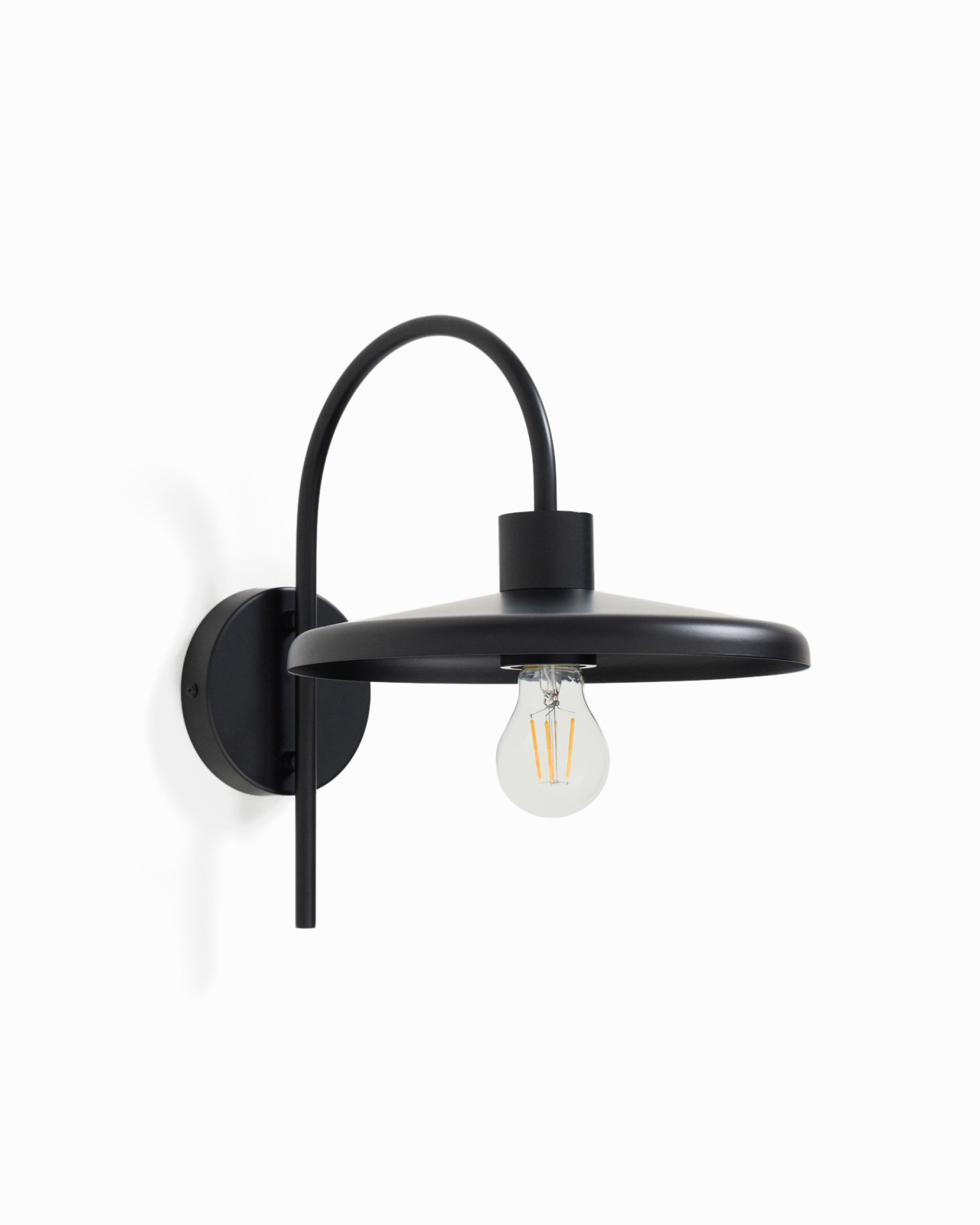 Настенный светильник Nuvira из черного металла La Forma (ex Julia Grup)