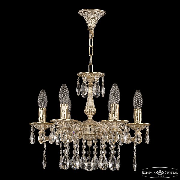 Люстра бронзовая 70126/6/125 A GW Bohemia Ivele Crystal
