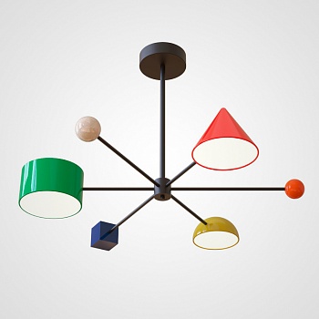 Люстра на штанге SPIL by ImperiumLoft