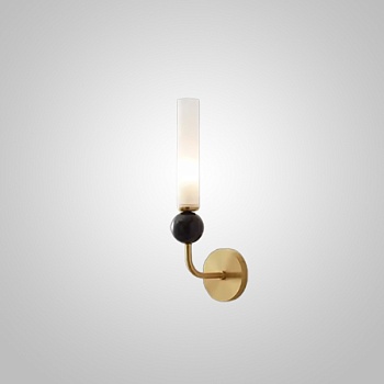 Настенный светильник CYLINDER WALL H36 Brass by ImperiumLoft