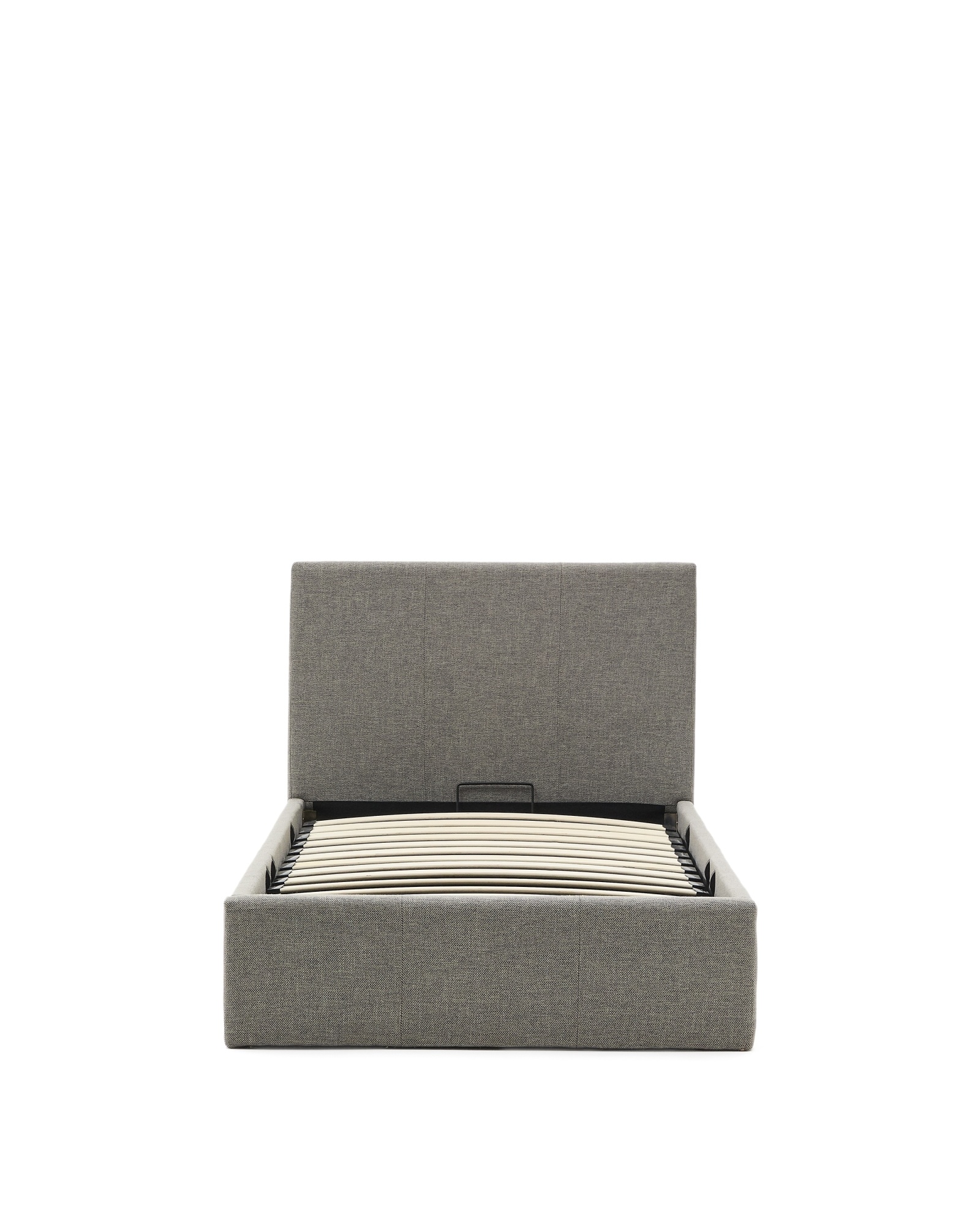Nahiri Мягкая серая пуф-кровать для матраса 90 x 200 см La Forma (ex Julia Grup)