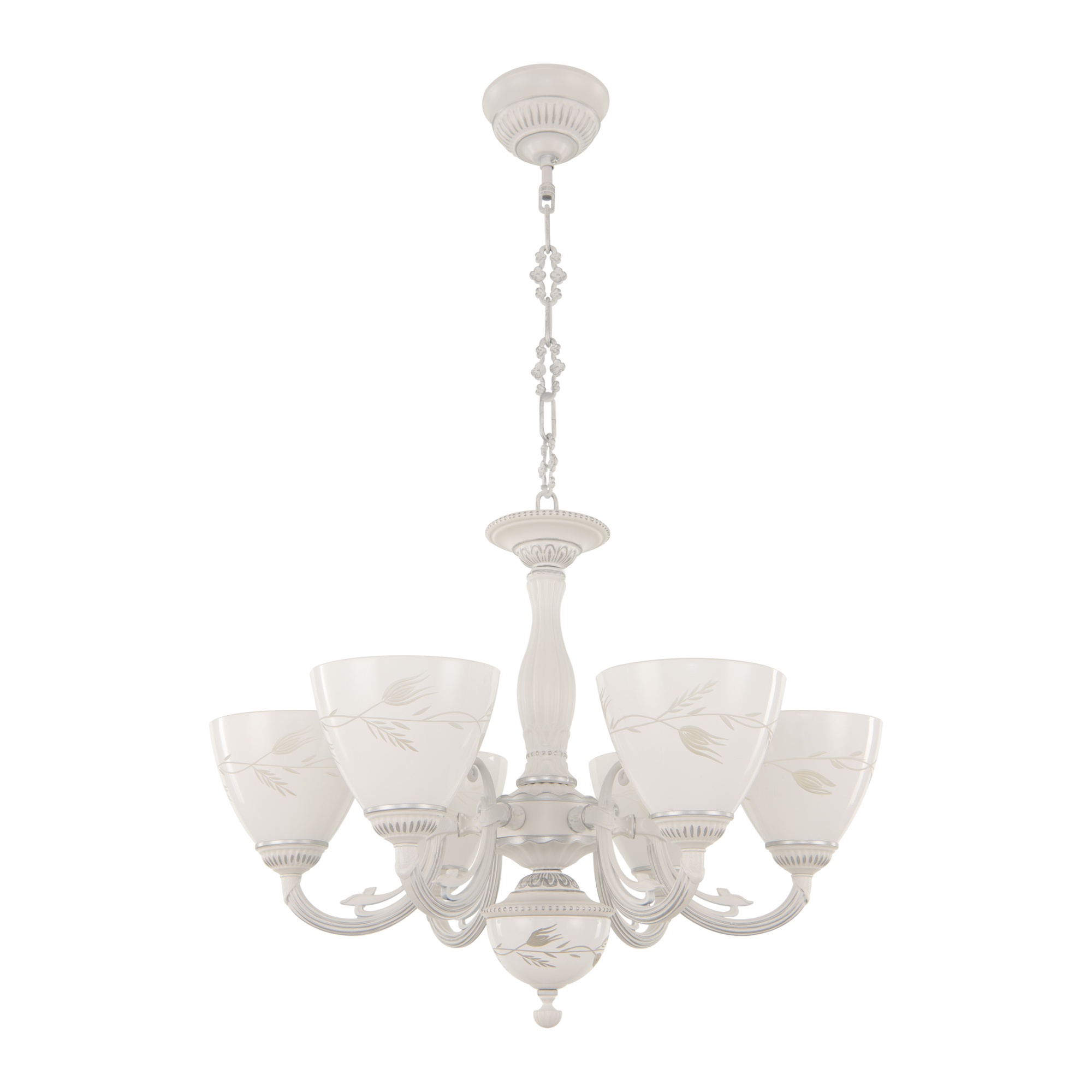 Люстра с плафонами 343659/6 WT+SL Arte Milano