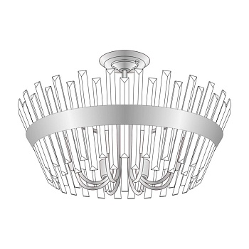 Люстра на штанге Citilux CL307180