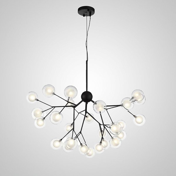 Подвесная люстра FIOCHI L27 Black by ImperiumLoft