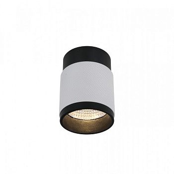 Накладной светильник iLedex 1955-10W-3000K-36 BK+WH