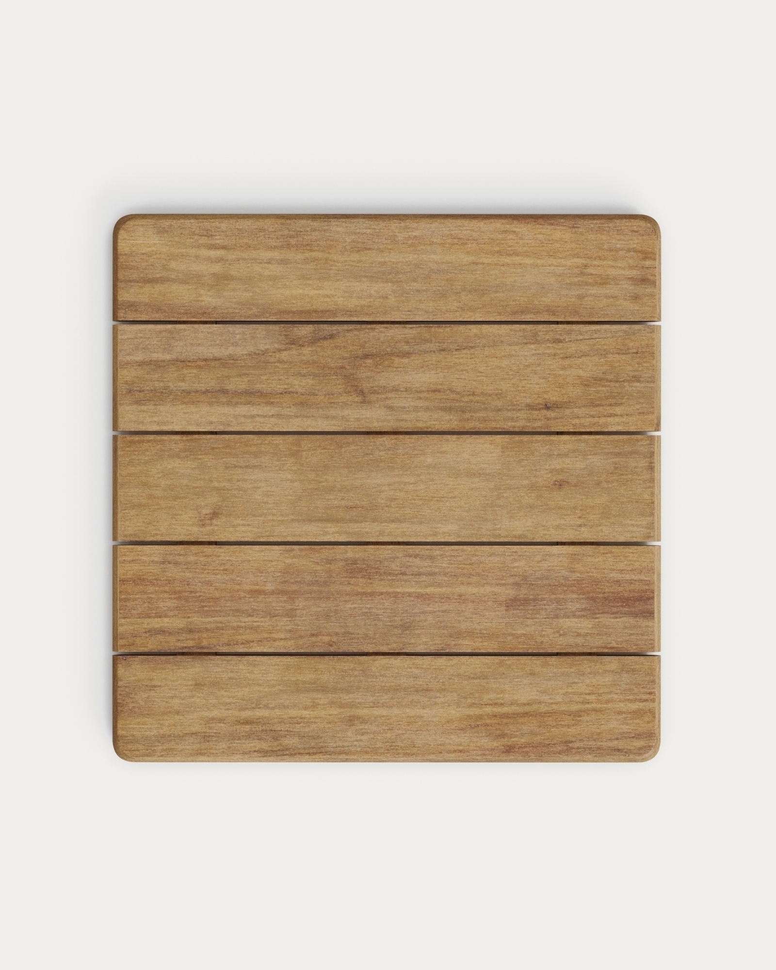 Уличный стол Esilda из акации и зелёной стали 80х80 см La Forma (ex Julia Grup)