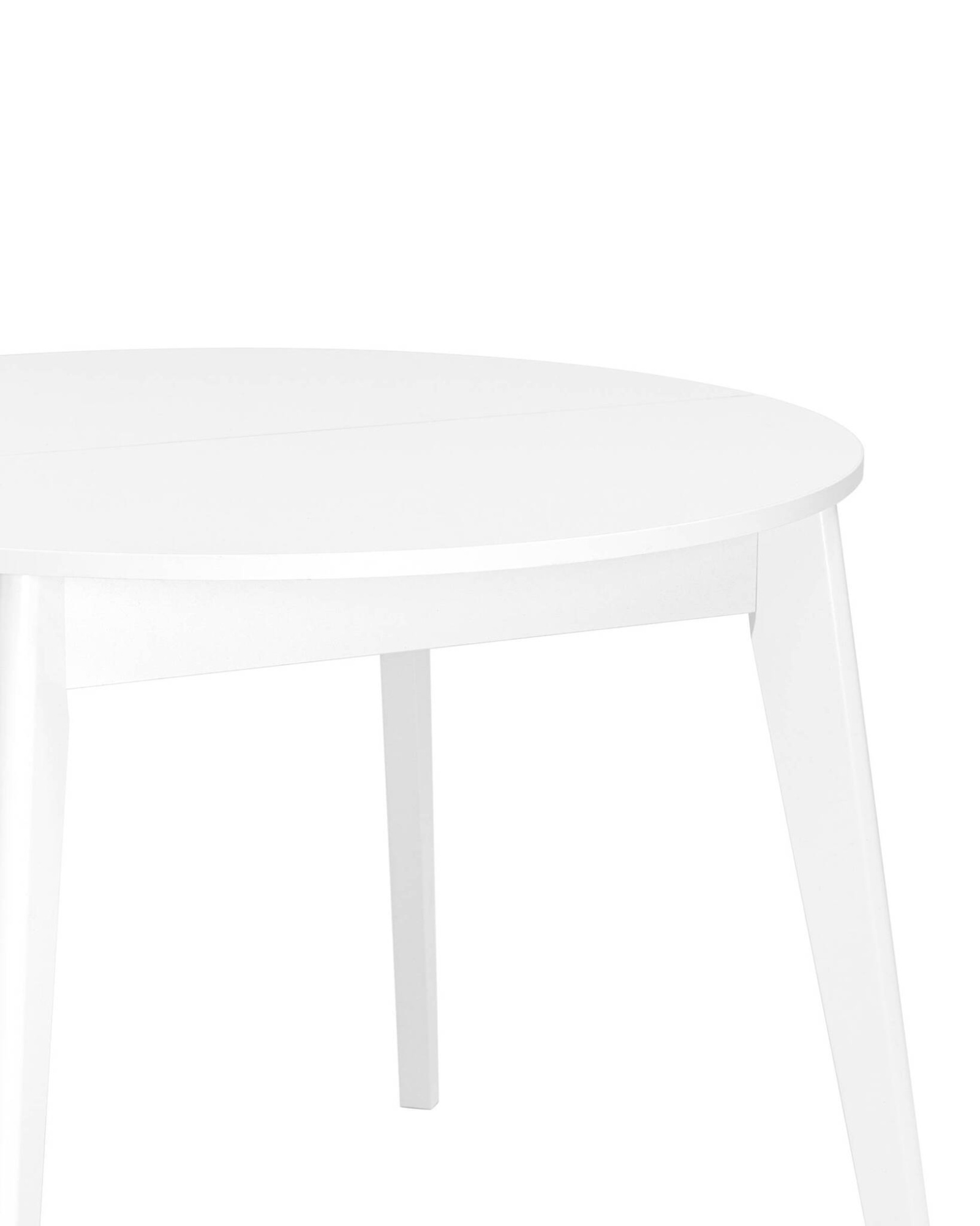 Стол Rondo 100-135*100 белый Stool Group