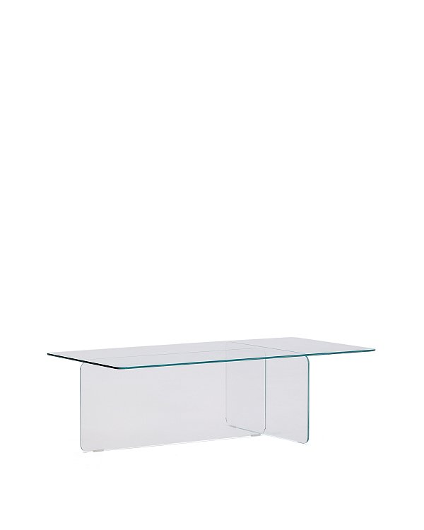 Журнальный столик Zaren из прозрачного закаленного стекла, 120 x 60 см La Forma (ex Julia Grup)