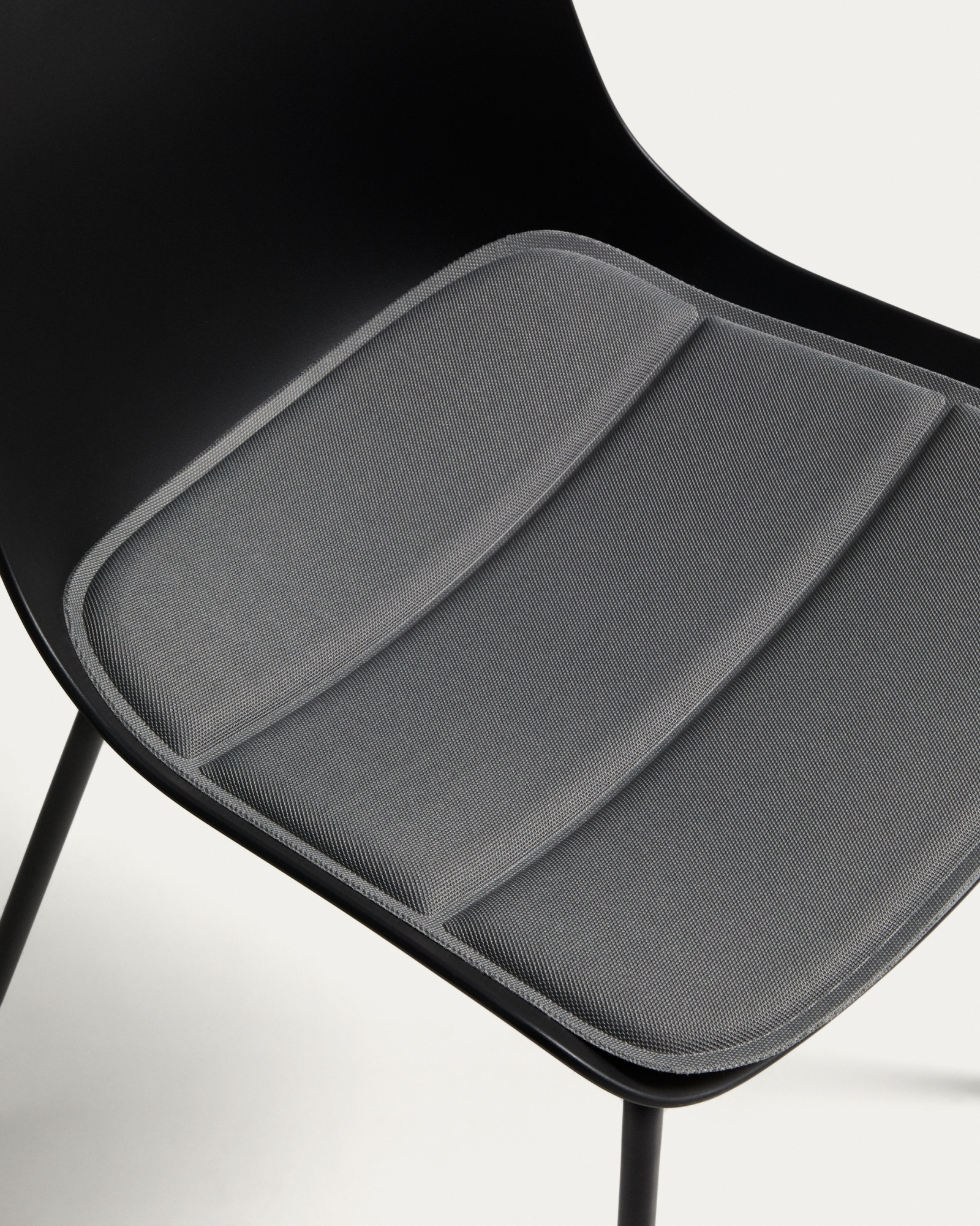 Подушка для стула Sindera графитовая 45 x 43 см La Forma 482339