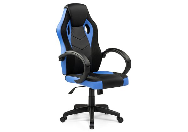 Стул Woodville Kard black / blue 15250