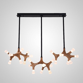 Потолочный светильник SANTANA L27 Light brown by ImperiumLoft