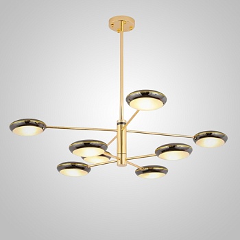 Люстра на штанге DRAMMEN D90 Black by ImperiumLoft