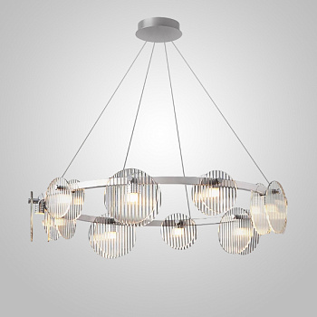Подвесная люстра RUTGER R D80 Chrome by ImperiumLoft