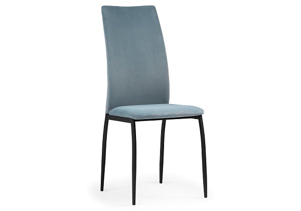 Стул Woodville Tod light blue / black 15360