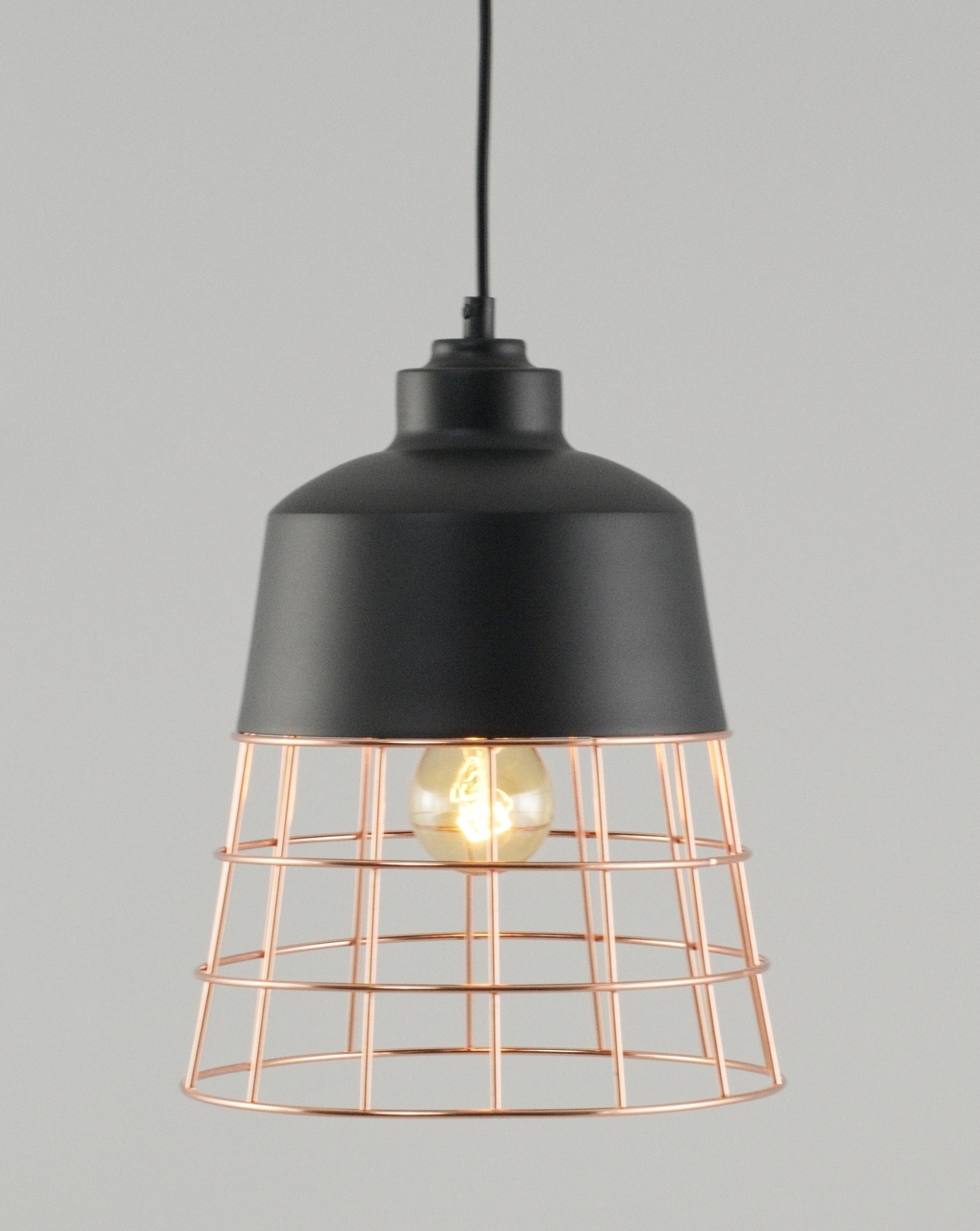 Подвесной светильник Moderli GD-C213-A черный Lora 1*E27*60W