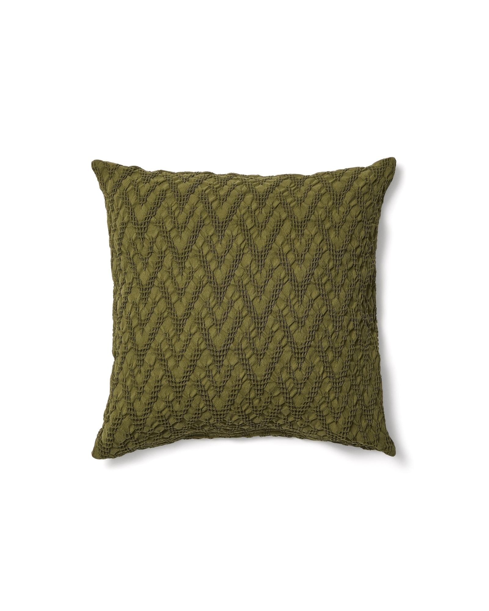 Чехол для подушки Evone 100% хлопок с вафельной текстурой зеленый 50 x 50 см La Forma (ex Julia Grup)