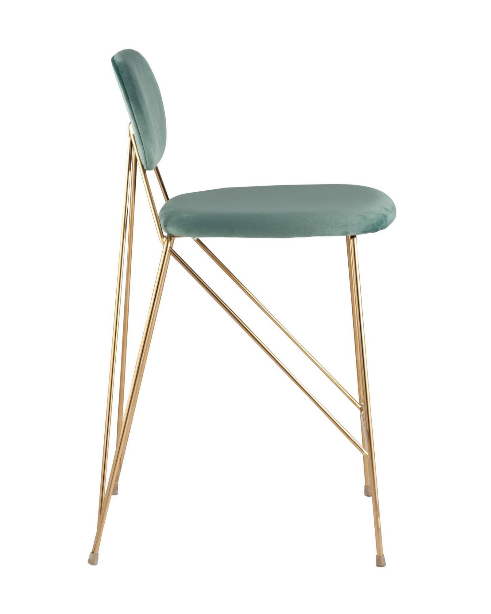 Стул Элис полубарный мятный Stool Group