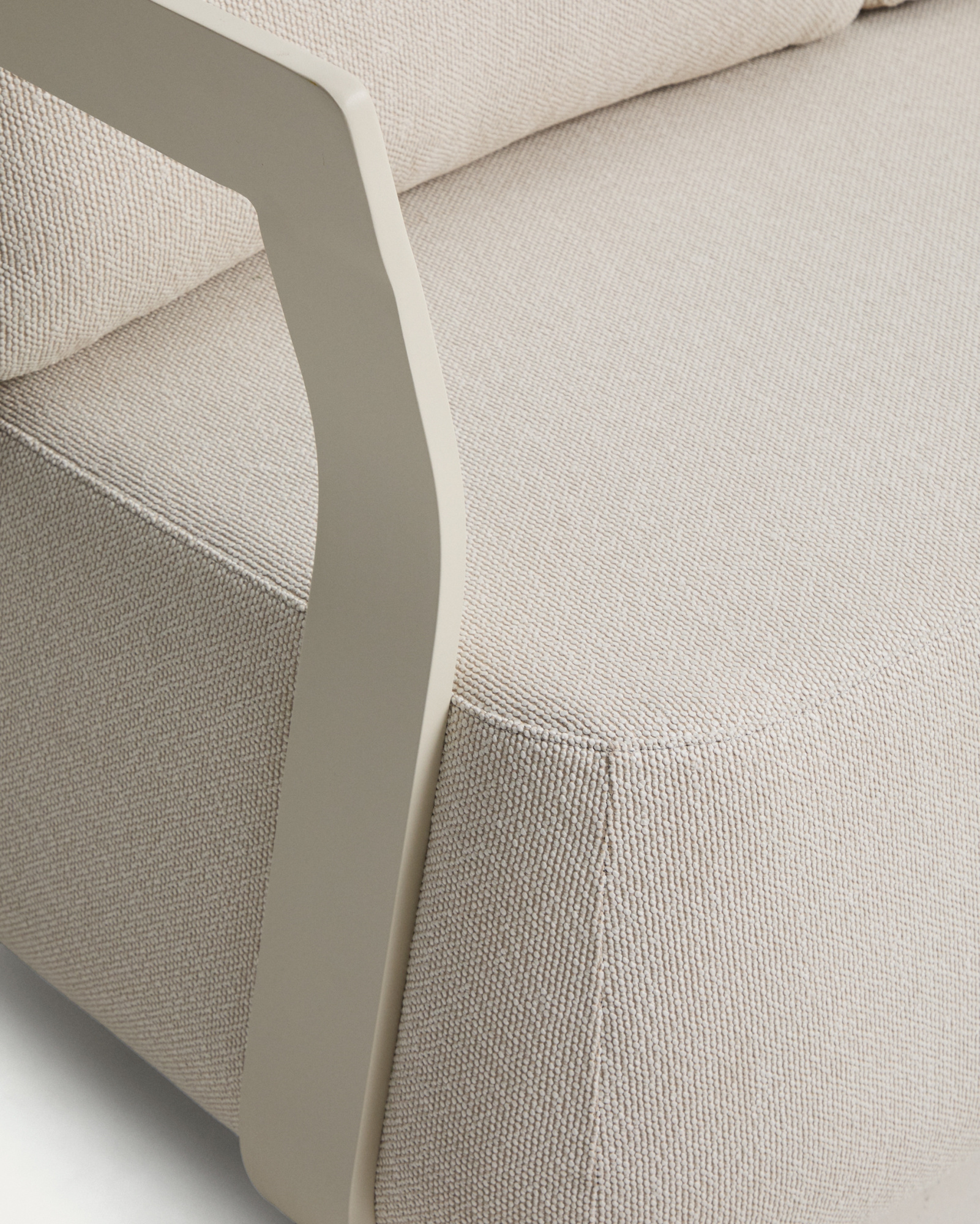 Уличный 3-х местный диван Tamaris из алюминия цвета экрю, 217 см La Forma 482636