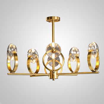 Потолочная люстра ADONICA CH B L12 by ImperiumLoft