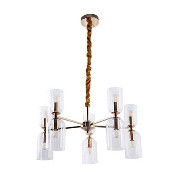 Подвесная люстра ARTE Lamp A1623LM-10GO