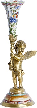 Ваза в руках ангела Glasar 31G2651/A545BC/HX2145E