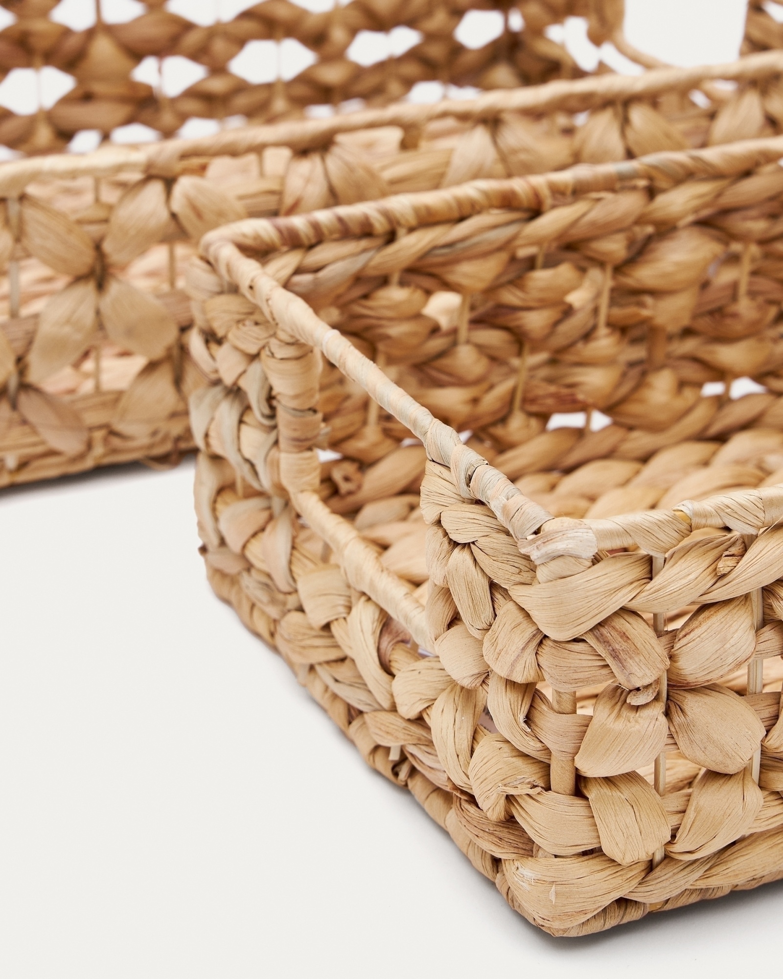 Tressa Набор из 2 коробок из натуральных волокон 27 х 20 см / 36 х 27 см La Forma (ex Julia Grup)