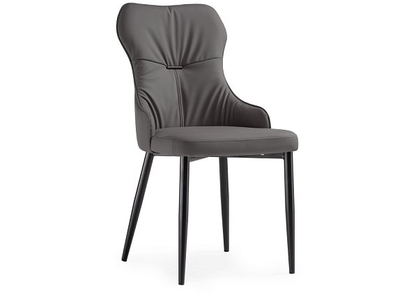 Стул Woodville Neli gray / black 15215