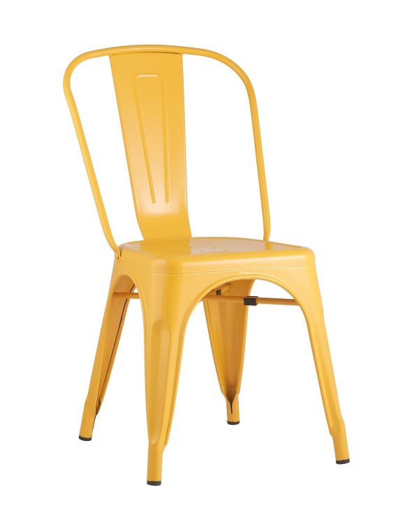 Стул TOLIX желтый глянцевый Stool Group
