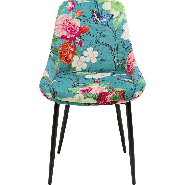 Стул East Side Flower Fever Blue KARE 71132