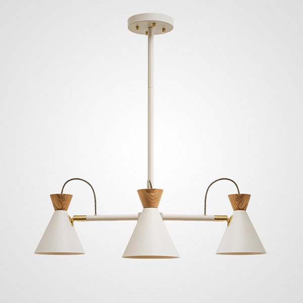 Люстра на штанге SINDRE D75 White by ImperiumLoft