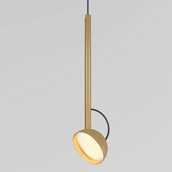 Подвесной светильник Elektrostandard 50313 LED 7W 3000K латунь