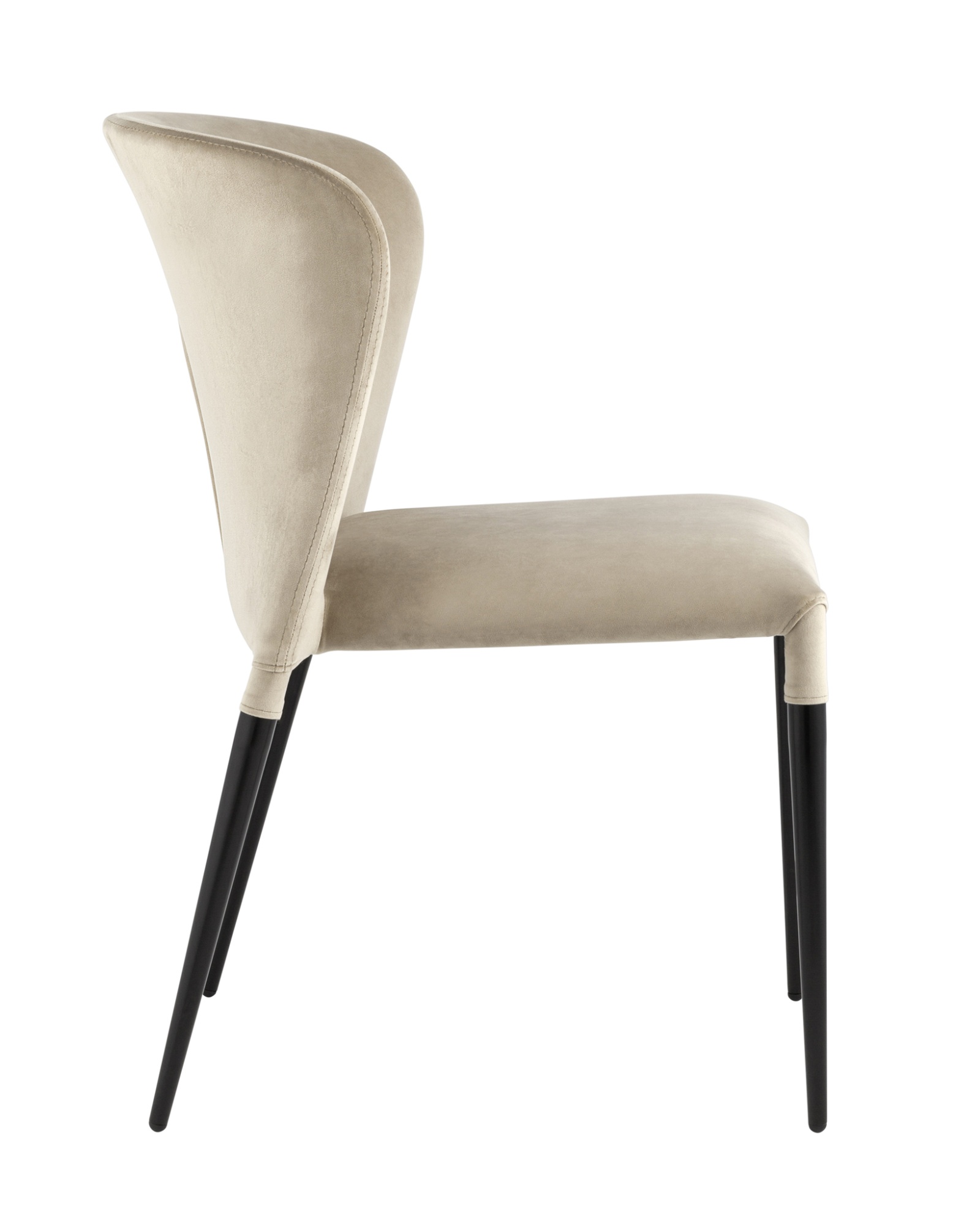 Стул Лори велюр бежевый Stool Group