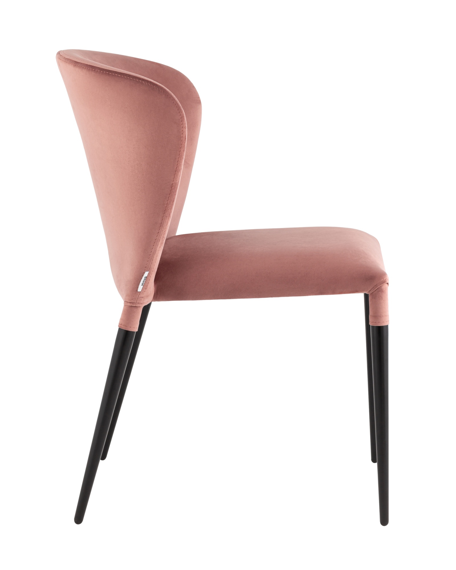 Стул Лори велюр пыльно-розовый Stool Group