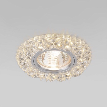 Встраиваемый светильник Elektrostandard 2201 MR16 CL прозрач