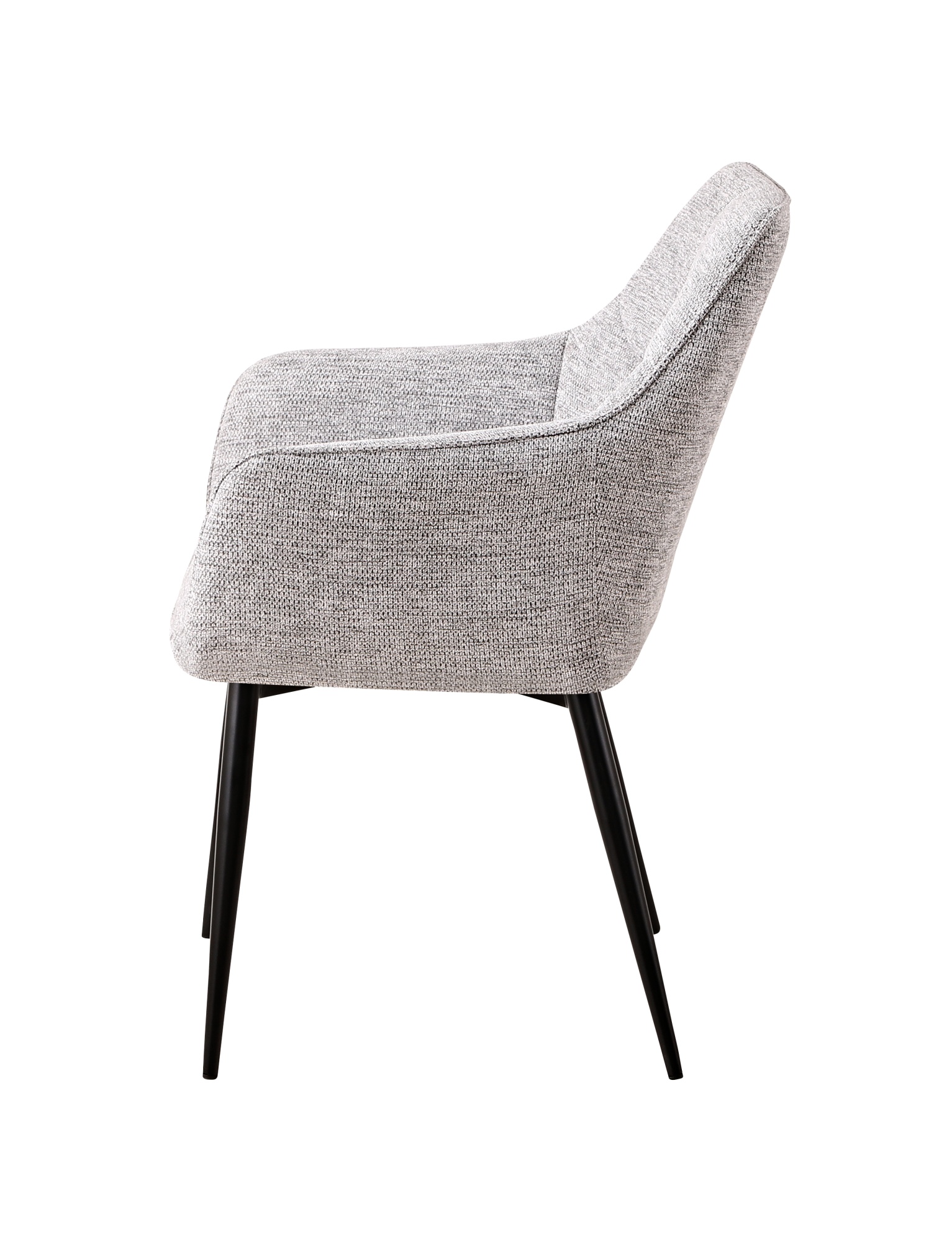 Стул обеденный Lynet рогожка светло-серый Stool Group