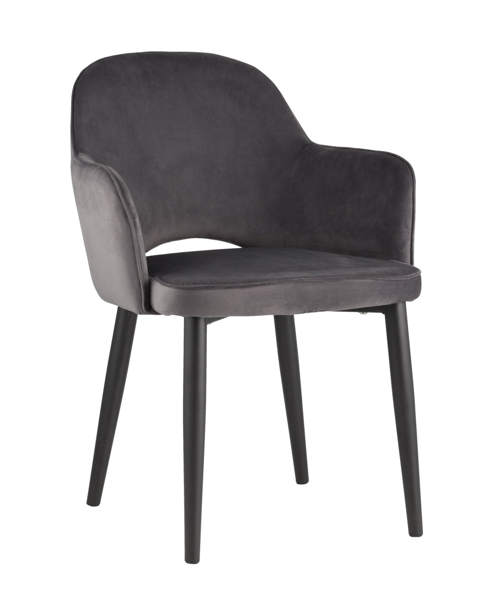 Стул Венера велюр серый Stool Group