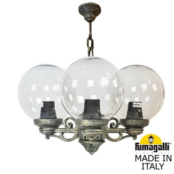 Подвесной уличный светильник Fumagalli G25.120.S30.BXF1R