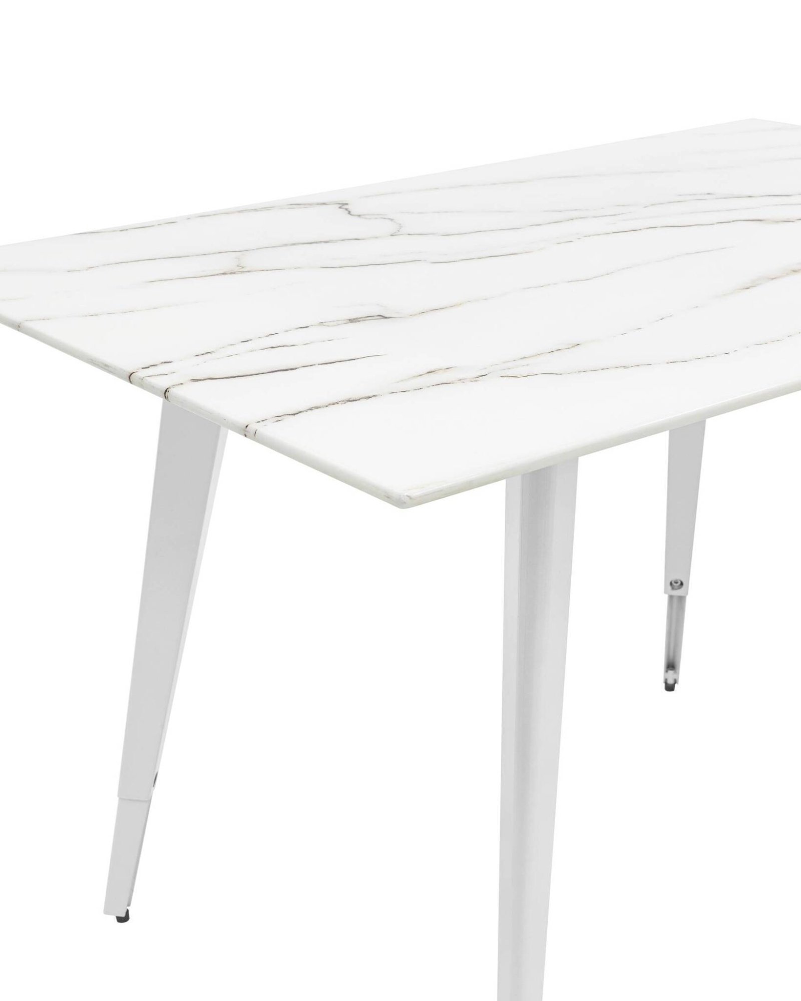 Стол обеденный Ричмонд 120*80 белый стеклянный Stool Group