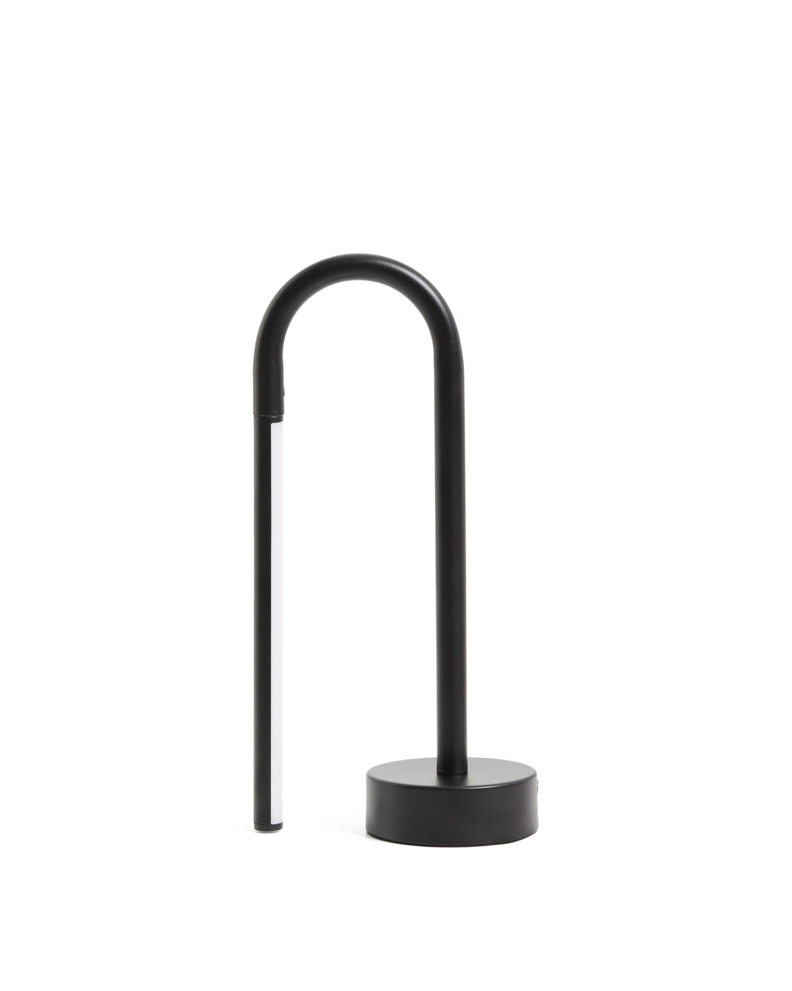Переносная настольная лампа Bow из черного алюминия La Forma (ex Julia Grup)