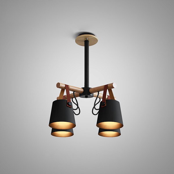 Люстра Потолочная На Штанге Natura C4 Black By Imperiumloft