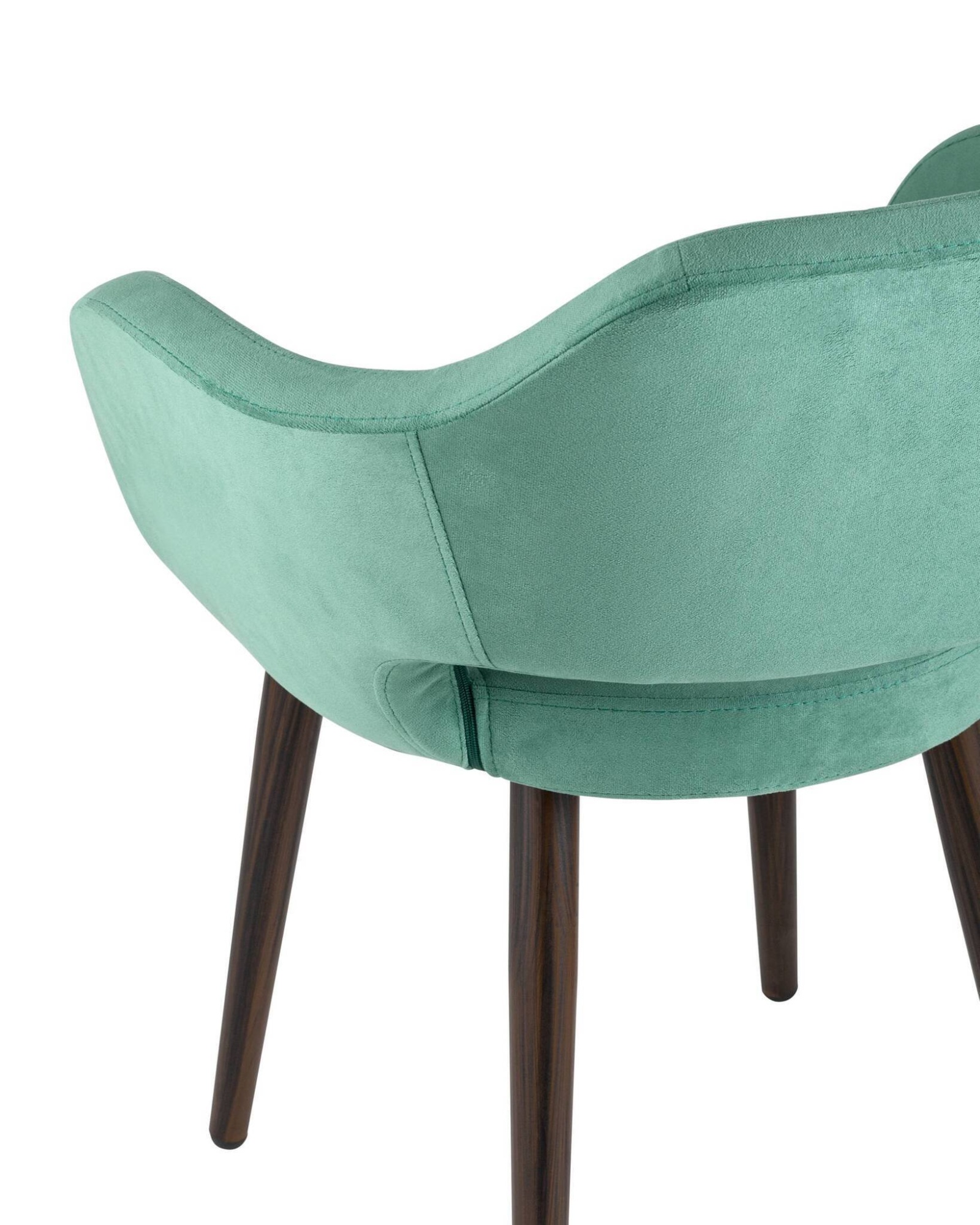 Стул с подлокотниками Саймон велюр морской Stool Group