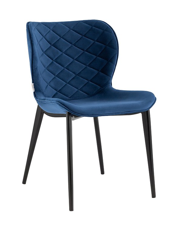 Стул Гамми велюр синий Stool Group