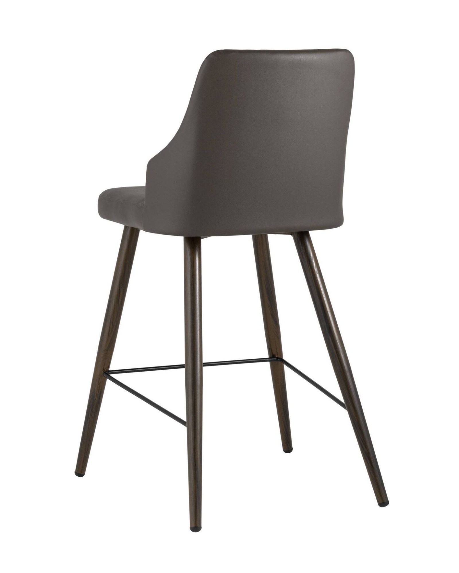 Стул полубарный Коналл экокожа таупе Stool Group