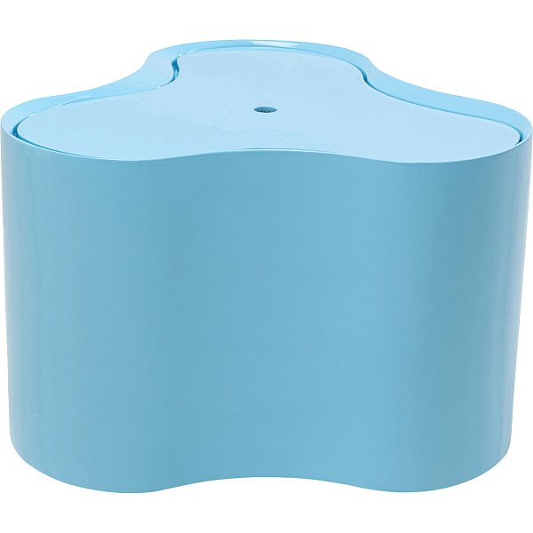 Стол приставной KARE x Karim Rashid Lotus Light Blue 30cm KARE 70882