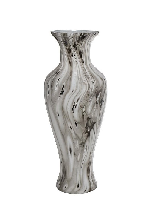 Ваза стеклянная с эмалью Garda Decor 71PN-50732